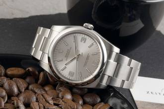 Thumbnail von Rolex Oyster Perpetual 36 Black Dial Edelstahl Automatik Herrenuhr Ref. 116000