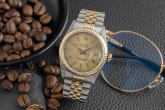 Thumbnail von Rolex Datejust 36 Stahl / Gold Automatik Gold Dial Ref. 16233 Box