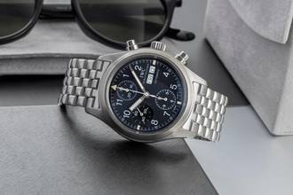 Thumbnail von IWC Pilot's Watch Chronograph Pilot Chronograph Steel Automatic Men's Watch Ref. IW370605
