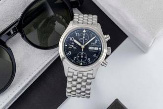 Thumbnail von IWC Pilot's Watch Chronograph Pilot Chronograph Steel Automatic Men's Watch Ref. IW370605