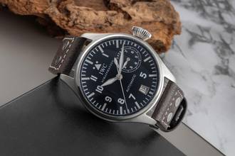 Thumbnail von IWC Big Pilot Watch Schaffhausen Automatic 7 Days Stainless Steel Men's Watch Ref IW500201