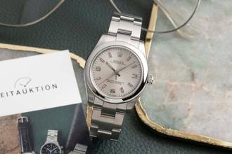 Thumbnail von Rolex Oyster Perpetual 31 White Dial Automatik Edelstahl Damenuhr Ref 177200 B&P