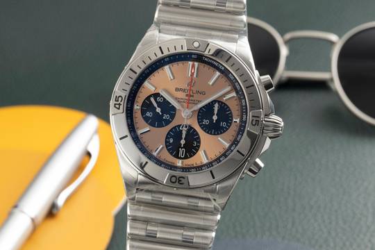  Breitling Chronomat 42 B01 42 Edelstahl Automatik Ref. AB0134101K1A1 