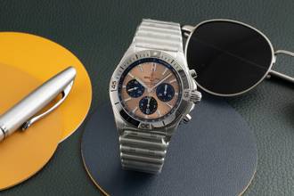 Thumbnail von Breitling Chronomat 42 B01 42 stainless steel automatic Ref. AB0134101K1A1
