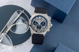 Thumbnail von Breitling Chronomat 42 B01 42 Titanium Automatic Men's Watch Ref. EB0134101M1S1 B&P New