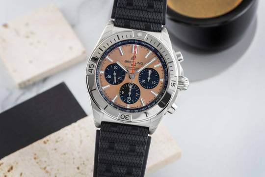  Breitling Chronomat 42 B01 42 Stahl Automatik Ref. AB0134101K1S1 B&P NP 9000,- 