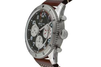 Thumbnail von Breitling Classic AVI Chronograph 42 Curtiss Warhawk Steel Ref A233802A1L1X1 B&P
