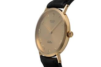 Thumbnail von Rolex Cellini 18k (0.750) Gold Manual Wind Men's Watch Ref. 4112/8 Papers 1996