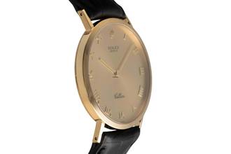 Thumbnail von Rolex Cellini 18k (0.750) Gold Manual Wind Men's Watch Ref. 4112/8 Papers 1996