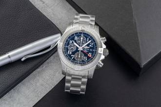 Thumbnail von Breitling Avenger Chronograph GMT 45 Automatic Ref. A24315101B1A1 B&P New