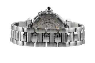 Thumbnail von Cartier Pasha GMT Power Reserve Automatic Steel Men's Watch Ref. W31037H3 2388