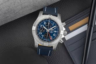 Breitling Avenger Chronograph GMT Steel Automatic Ref. A24315101C1X1 B&P New