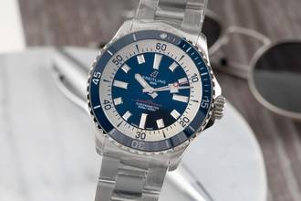 Thumbnail von Breitling Superocean 42 Steel Automatic Ref. A17375E71C1A1 B&P