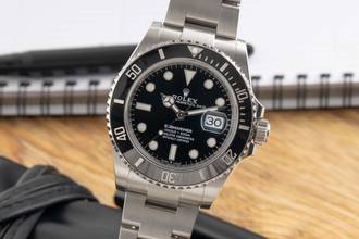 Thumbnail von Rolex Submariner Date Oyster Steel Automatic Men's Watch Ref. 126610LN B&P 2024