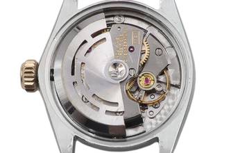 Thumbnail von Rolex Oyster Perpetual Stahl / Gold Automatik Damenuhr Ref. 6619 Vintage