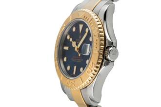 Thumbnail von Rolex Yacht-Master Blue Dial Edelstahl / Gold medium Ref. 68623 U-Serie