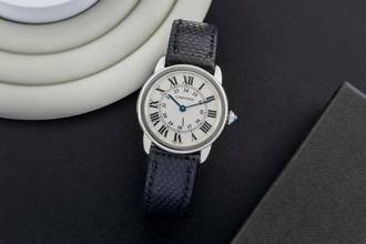 Thumbnail von Cartier Ronde Solo de Cartier stainless steel quartz women's watch Ref. W6700155 2933