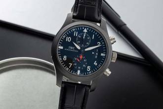 Thumbnail von IWC Pilot's Watch Chronograph Top Gun Pilot Chronograph Top Gun Ceramic Automatic Men's Watch Ref. IW388001 B&P