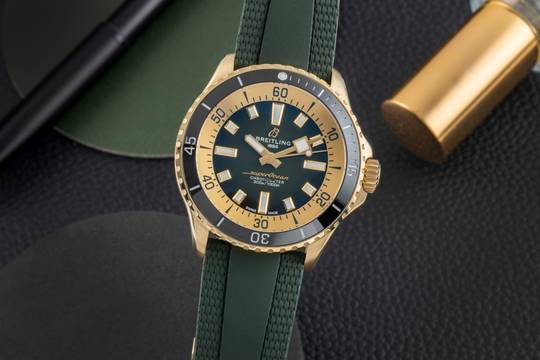  Breitling Superocean 42 Automatic 42 Bronze Automatik Ref. N17375201L1S1 B&P New 
