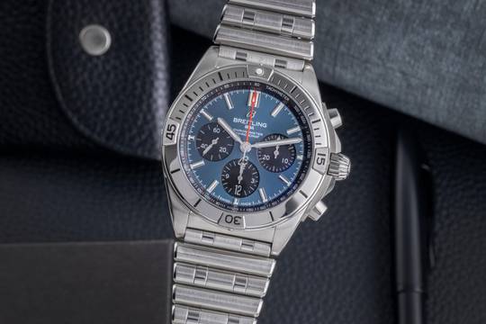  Breitling Chronomat 42 B01 42 Chronograph Automatik Ref. AB0134101C1A1 B&P 2021 
