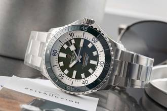 Thumbnail von Breitling Superocean 44 Automatic 44 Green Men's Watch Ref A17376A31L1A1