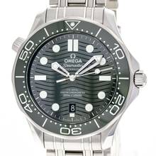  Omega Seamaster Diver 300 M Green – 210.30.42.20.10.001 – NEW & Unworn – 01/2026 Full Set 