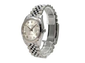 Thumbnail von Rolex Datejust 36 Oystersteel / Weißgold 126234 Silber Römisch DIA Jubile