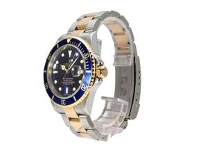 Thumbnail von Rolex Submariner Date 16613 Edelstahl / Gold Blau