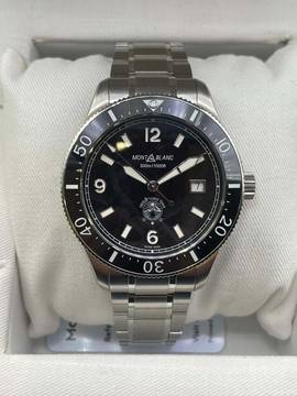  Montblanc 1858 Iced Sea Automatic Date FULL SET WITH BOX AND PAPERS NEW year:2026 