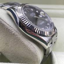 Thumbnail von Rolex Datejust II 41 Rhodium Diamond Dial + box top condition