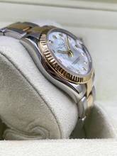 Thumbnail von Rolex Lady-Datejust 31 Steel/Gold M.O.P Diamond Dial With box+papers full set