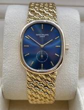 Thumbnail von Patek Philippe Ellipse d'Or 3978/017 Watch only Fullgold 18Kt. rare Watch investment piece