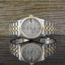 Thumbnail von Tudor Prince Date NOS / UNGETRAGEN 74033 Linen Diamond Dial - B&P 2008