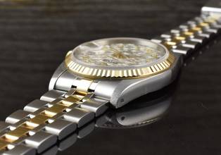 Thumbnail von Tudor Prince Date NOS / UNGETRAGEN 74033 Linen Diamond Dial - B&P 2008