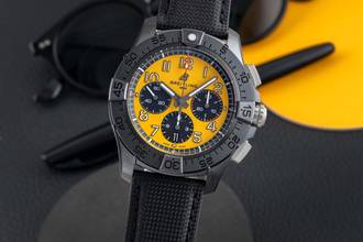 Breitling Avenger B01 Chronograph 44 Night Mission Ceramic Ref SB0147101I1X2 B&P