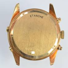 Thumbnail von Paul Picot Etanche chronograph triple calendar moonphase yellow gold 18KT Full Set