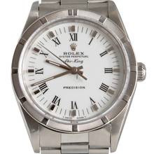 Thumbnail von Rolex Air-King 14010 Precision 34MM Engine-Turned bezel Full Set 1998