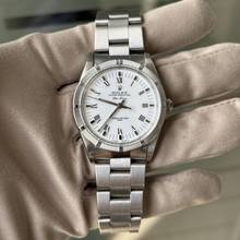 Thumbnail von Rolex Air-King 14010 Precision 34MM Engine-Turned bezel Full Set 1998