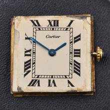 Thumbnail von Cartier Tank Louis Cartier London Tank Louis JC Cartier Large extra-flat Ivory dial yellow gold 18KT very rare