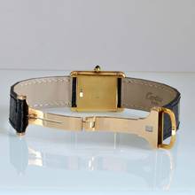 Thumbnail von Cartier Tank Louis Cartier London Tank Louis JC Cartier Large extra-flat Ivory dial yellow gold 18KT very rare
