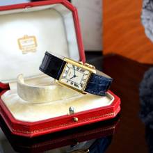 Thumbnail von Cartier Tank Louis Cartier London Tank Louis JC Cartier Large extra-flat Ivory dial yellow gold 18KT very rare
