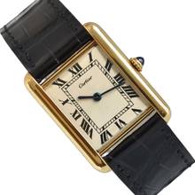 Thumbnail von Cartier Tank Louis Cartier London Tank Louis JC Cartier Large extra-flat Ivory dial yellow gold 18KT very rare