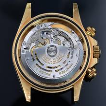 Thumbnail von Rolex Daytona 16528 black 4Lines dial yellow gold 18KT 1989’s Full Set TOP Condition