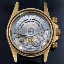 Thumbnail von Rolex Daytona 16528 black 4Lines dial yellow gold 18KT 1989’s Full Set TOP Condition
