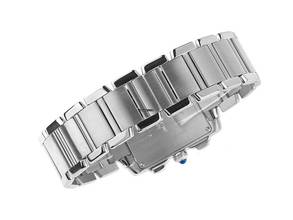 Thumbnail von Cartier Tank Française GM Großes Modell Ref.2303 2004 Box&Beschreibung sehr gut Vintage Tank Francaise GM Großes Modell Chronograph