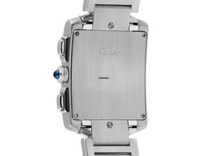 Thumbnail von Cartier Tank Française GM Großes Modell Ref.2303 2004 Box&Beschreibung sehr gut Vintage Tank Francaise GM Großes Modell Chronograph
