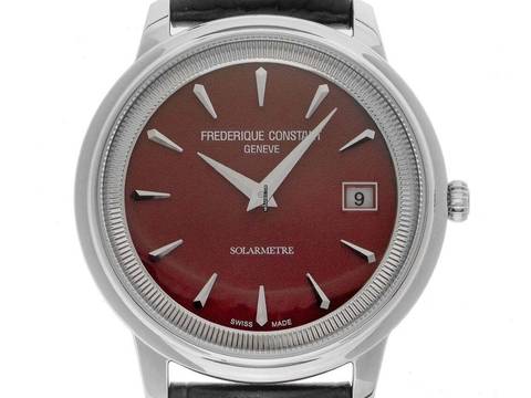  Frederique Constant Classics Moneta Solarmetre Ref.FC-120BRG3S6 Full Set Neu Classics Moneta Solarmetre 