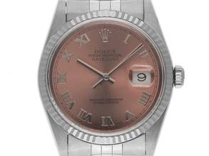  Rolex Datejust 36 Ref.16234 1998 Full Set sehr gut Vintage Datejust Stahl 18kt Weißgold 