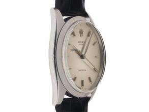 Thumbnail von Rolex Oyster Precision Ref.6424 1964 original Box sehr gut Vintage Oyster Precision Stahl Krokoleder