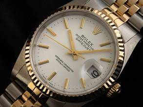 Thumbnail von Rolex Datejust 36 Ref.16233 1988 Box&Beschreibung sehr gut Vintage Datejust